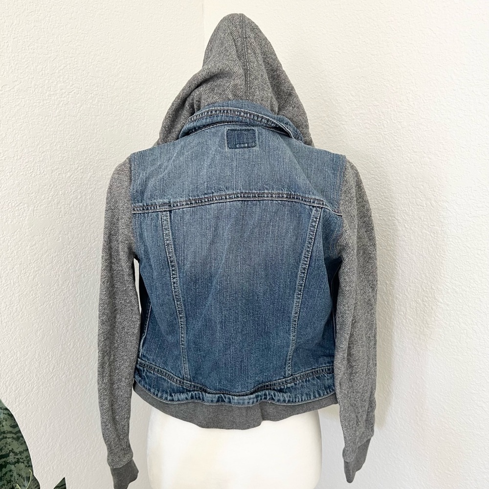 AMERICAN EAGLE OUTFITTERS Jean jacket with hood - Picture 4 of 5